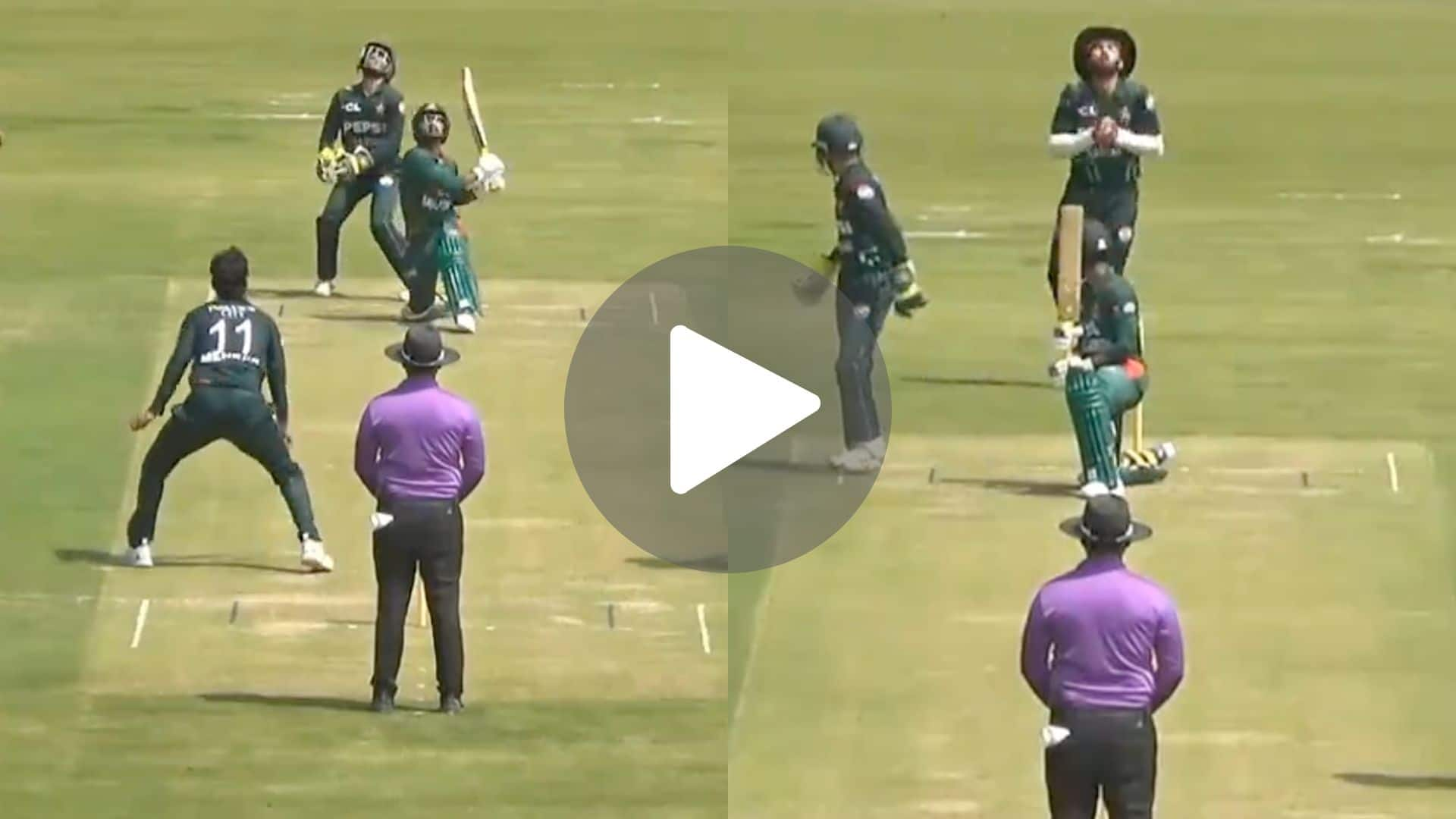 [Watch] Towhid Hridoy Throws Away His Wicket With A Reckless Shot Vs Pakistan Shaheens